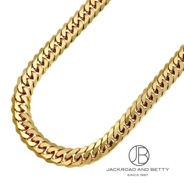 K18 6面 ダブル 200g 60cm ネックレス 造幣局刻印有り[] Kihei