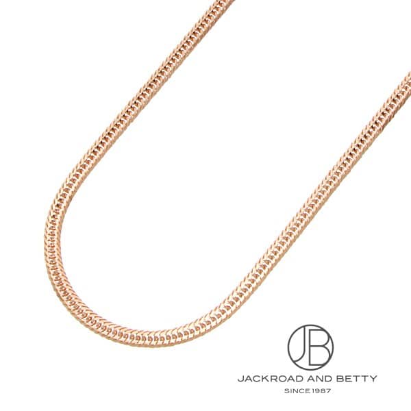 K18PG 12面 トリプル 12.4g 50cm ネックレス 造幣局刻印有り[] K18PG