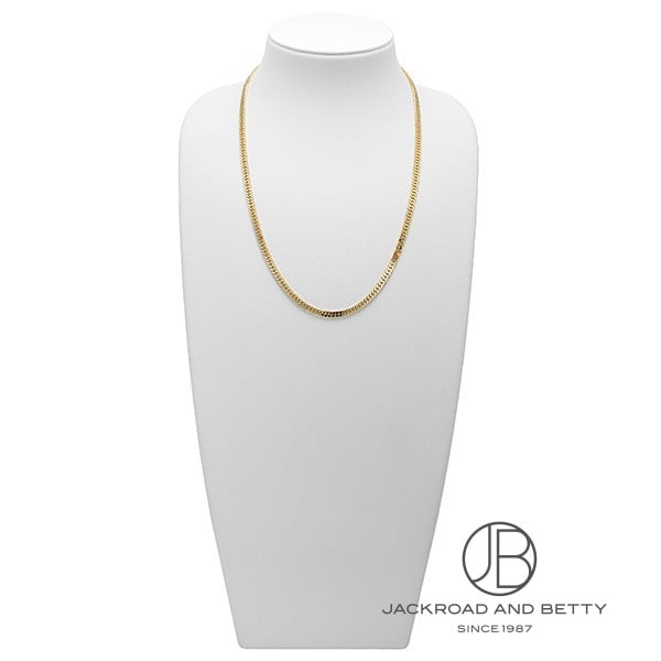 K18 6面 ダブル 33g 55cm ネックレス 造幣局刻印有り[] Kihei Gold