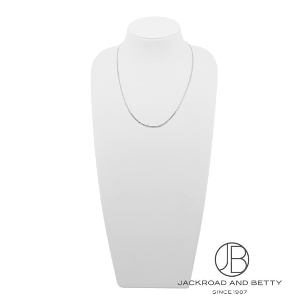 PT850 6面 ダブル 11g 50cm ネックレス プラチナ 造幣局刻印有り