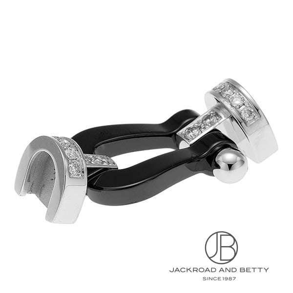 フォース10 LM（ラージ）ハーフダイヤ ブラックセラミック バックル WG