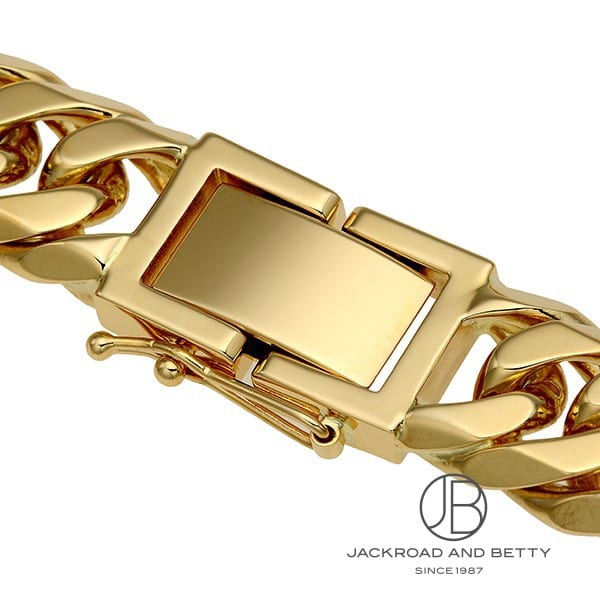 K18 6面 ダブル 300g 63cm ネックレス 造幣局刻印有り[] Kihei