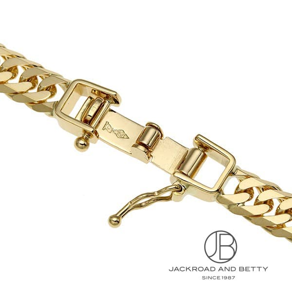 K18 6面 ダブル 33g 55cm ネックレス 造幣局刻印有り[] Kihei Gold