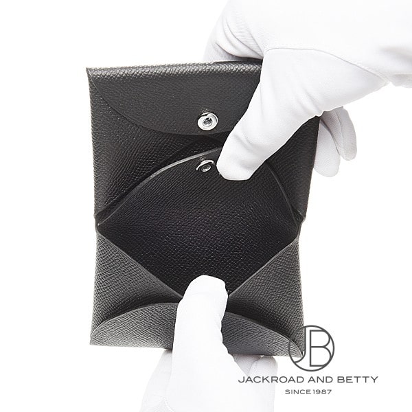 カルヴィ デュオ カードケース ノワール ブラック 黒[H083035CK89