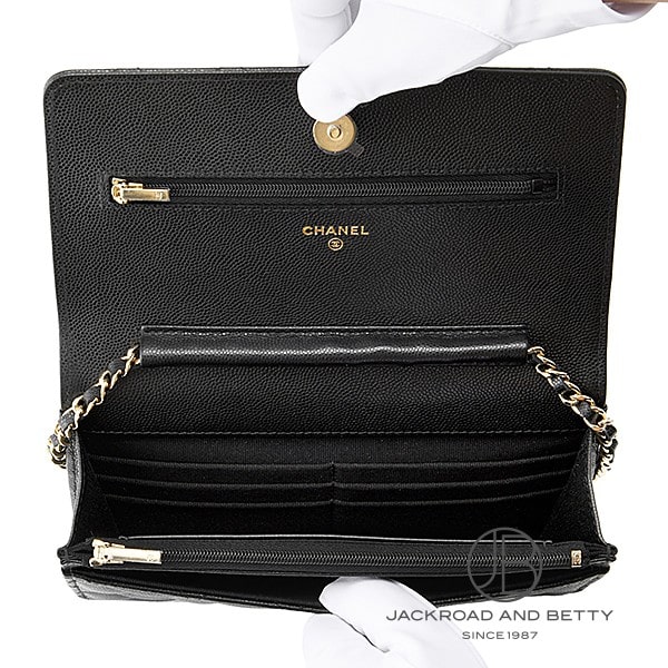 チェーンウォレット 長財布 ブラック 黒[AP3395 B12928 94305] Chain