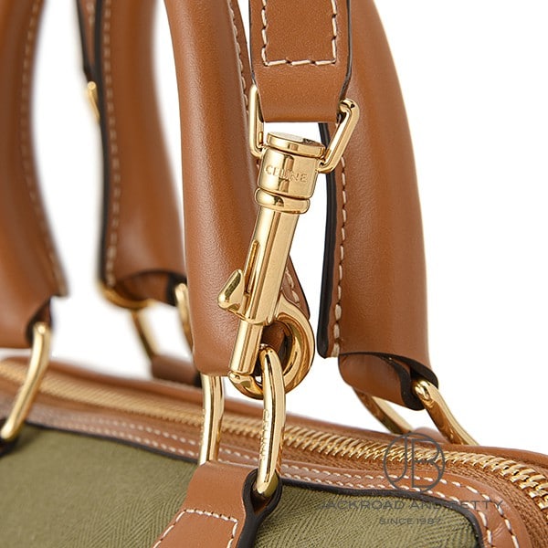 キュイル トリオンフ スモール ボストン バッグ カーキ[197582ESP.15KZ