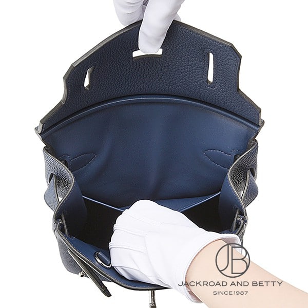 アッカド PM ブルーネイビー 紺[] Hac a Dos PM Blue Navy | エルメス