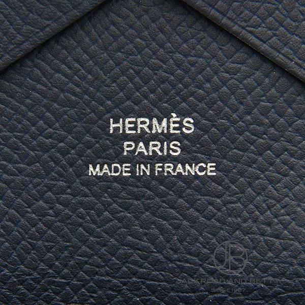 カルヴィ デュオ カードケース ブルーインディゴ ネイビー 紺