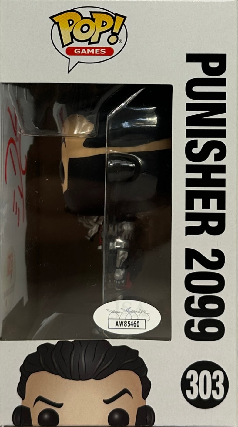 Jon Bernthal signed Funko Pop #303 Exclusive JSA COA Marvel