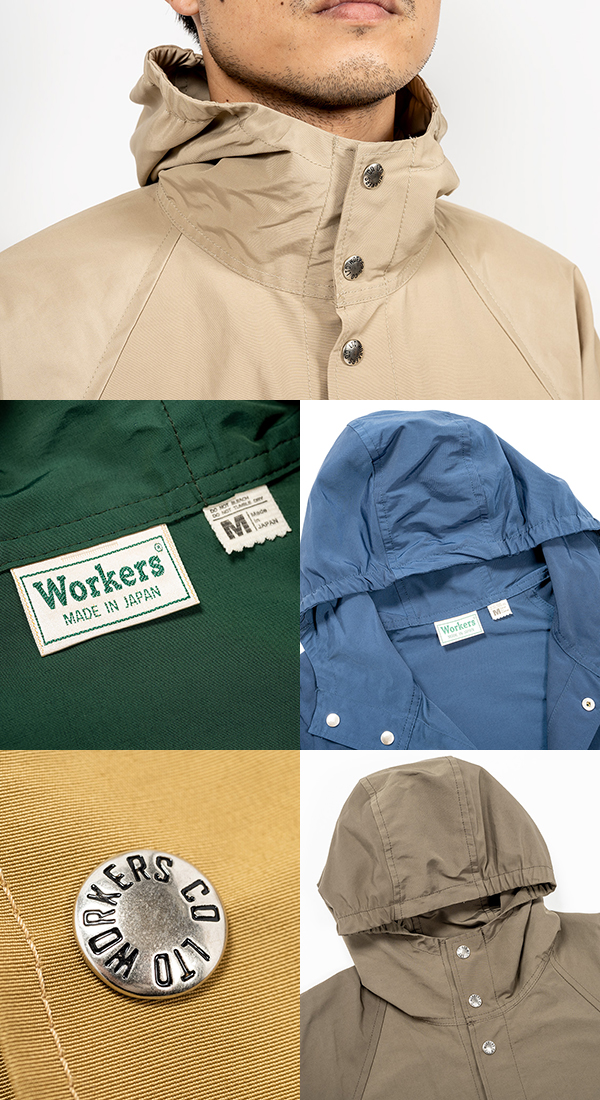 WORKERS ワーカーズ ロクヨンクロス|マウンテンシャツパーカー
