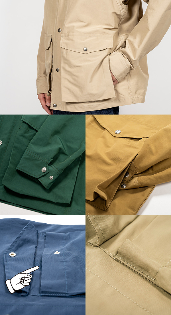 WORKERS ワーカーズ ロクヨンクロス|マウンテンシャツパーカー