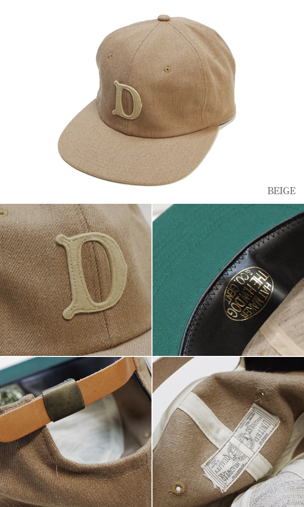 THE H.W.DOG&CO. ウール|コットン|ベースボールキャップ『BASEBALL CAP