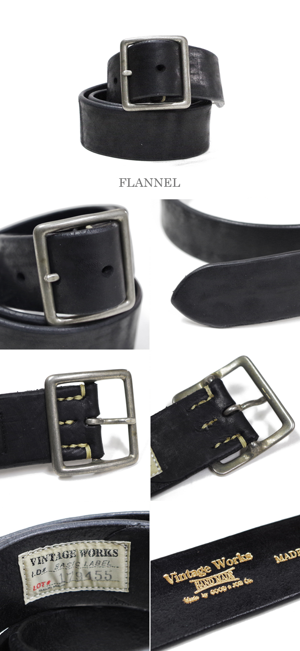 ヴィンテージワークス DH5697 FLANNEL ブラック 33 ビンテージワークス