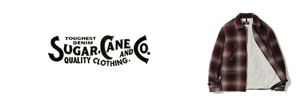 SUGAR CANE FICTION ROMANCE シュガーケーン ウール|チェック|スポーツ