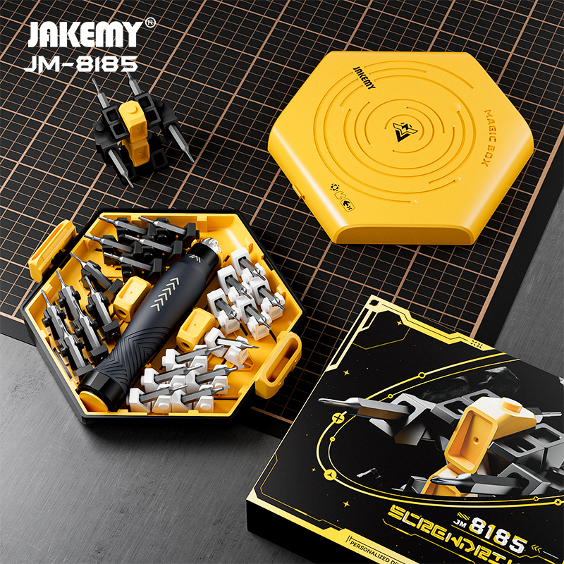 25 in 1 JM-8185 Precision Magnetic Screwdriver Set - Jakemy