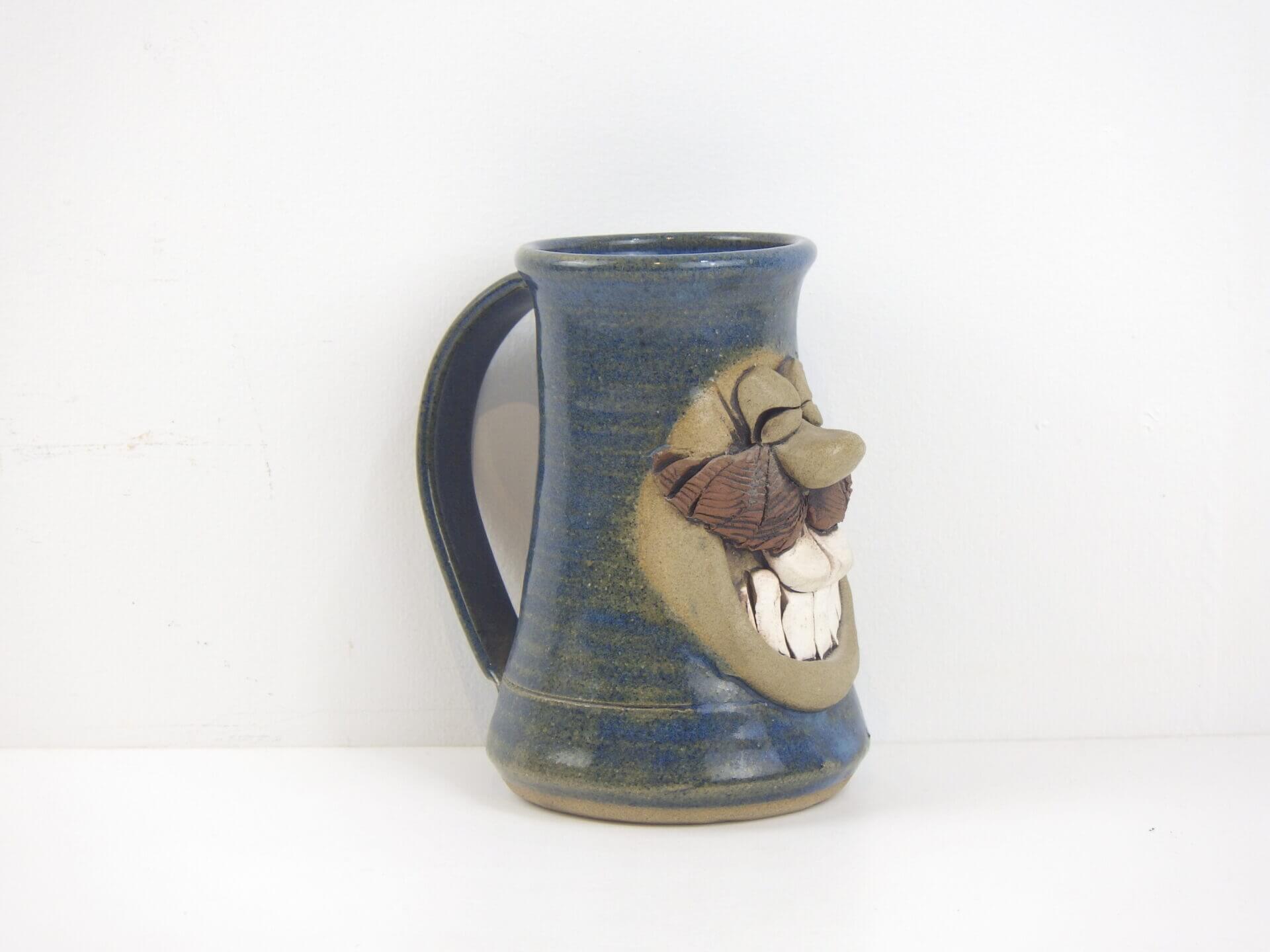 Vintage Funny face mug ビンテージ ファニーフェイスマグ 陶器 | JAM