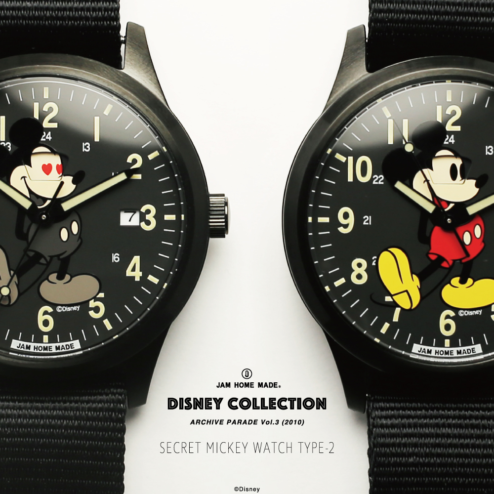 NEW ARRIVAL】“MICKEY MOUSE”WATCH -TYPE2- | ジャムホームメイド公式