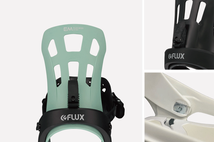 送料無料】 FLUX BINDING EM BLACK 2023-24 フラックス ビンディング