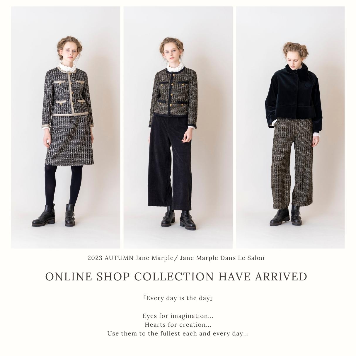 ONLINE SHOP】10/17 NEW RELEASE | Jane Marple Official Web Site