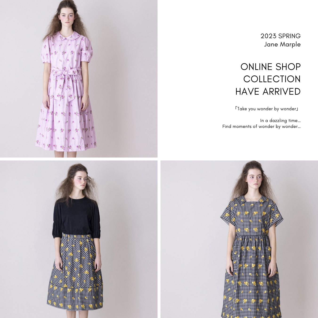 ONLINE SHOP】4/11 NEW RELEASE | Jane Marple Official Web Site | St