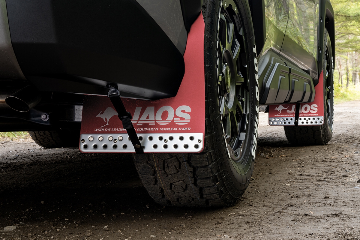 JAOS マッドガードⅢ レッド セット RAV4 60系 Adventure｜株式会社
