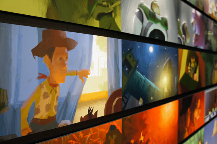 ピクサーの創造力の源泉に浸る、「スタジオ設立30周年 ピクサー展