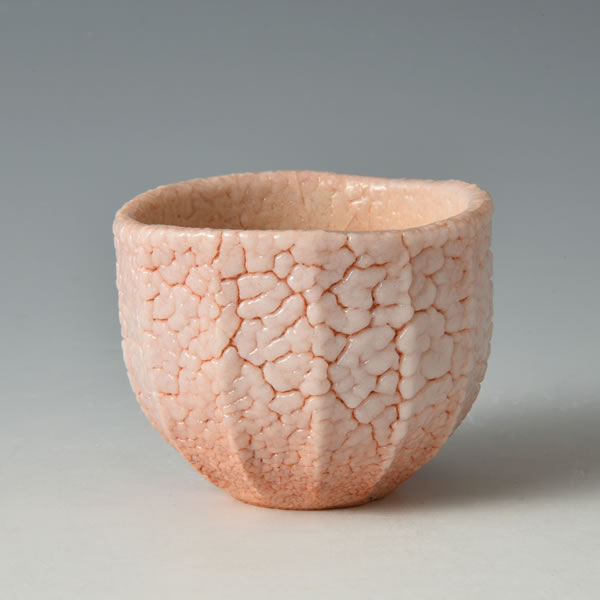 Japan Pottery Net / 紅志野ぐい呑み D