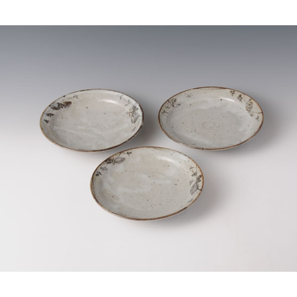 Japan Pottery Net / 絵唐津六寸皿（三枚組）