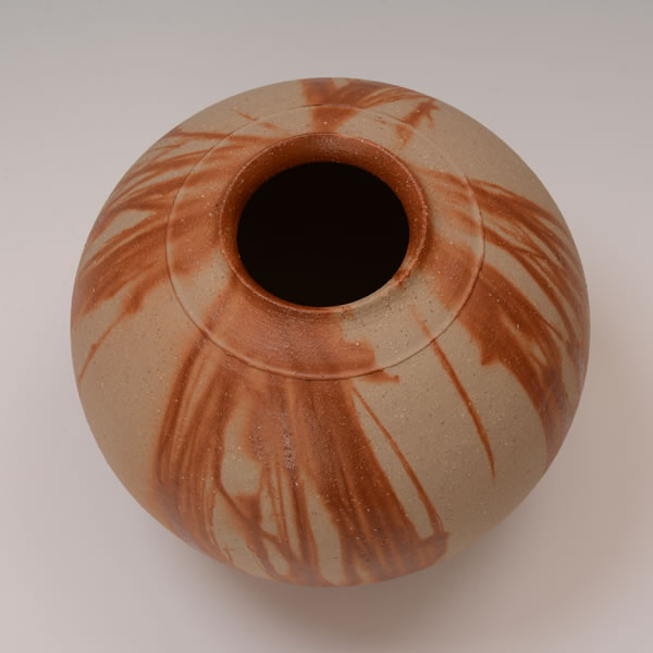 Japan Pottery Net / 緋襷壷 B