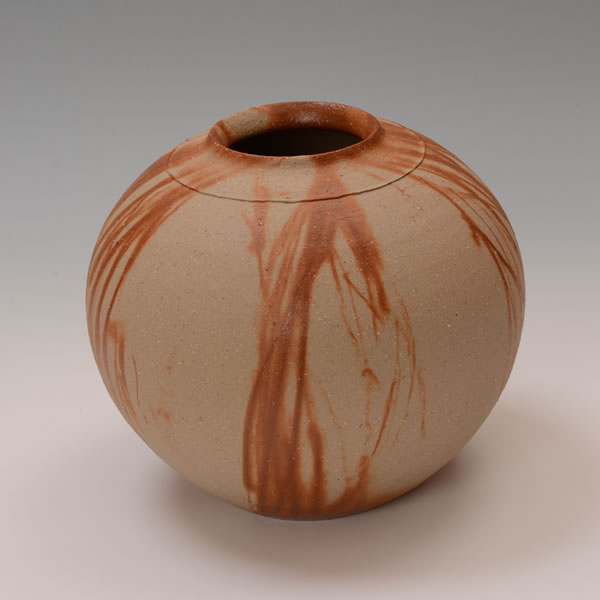 Japan Pottery Net / 緋襷壷 B