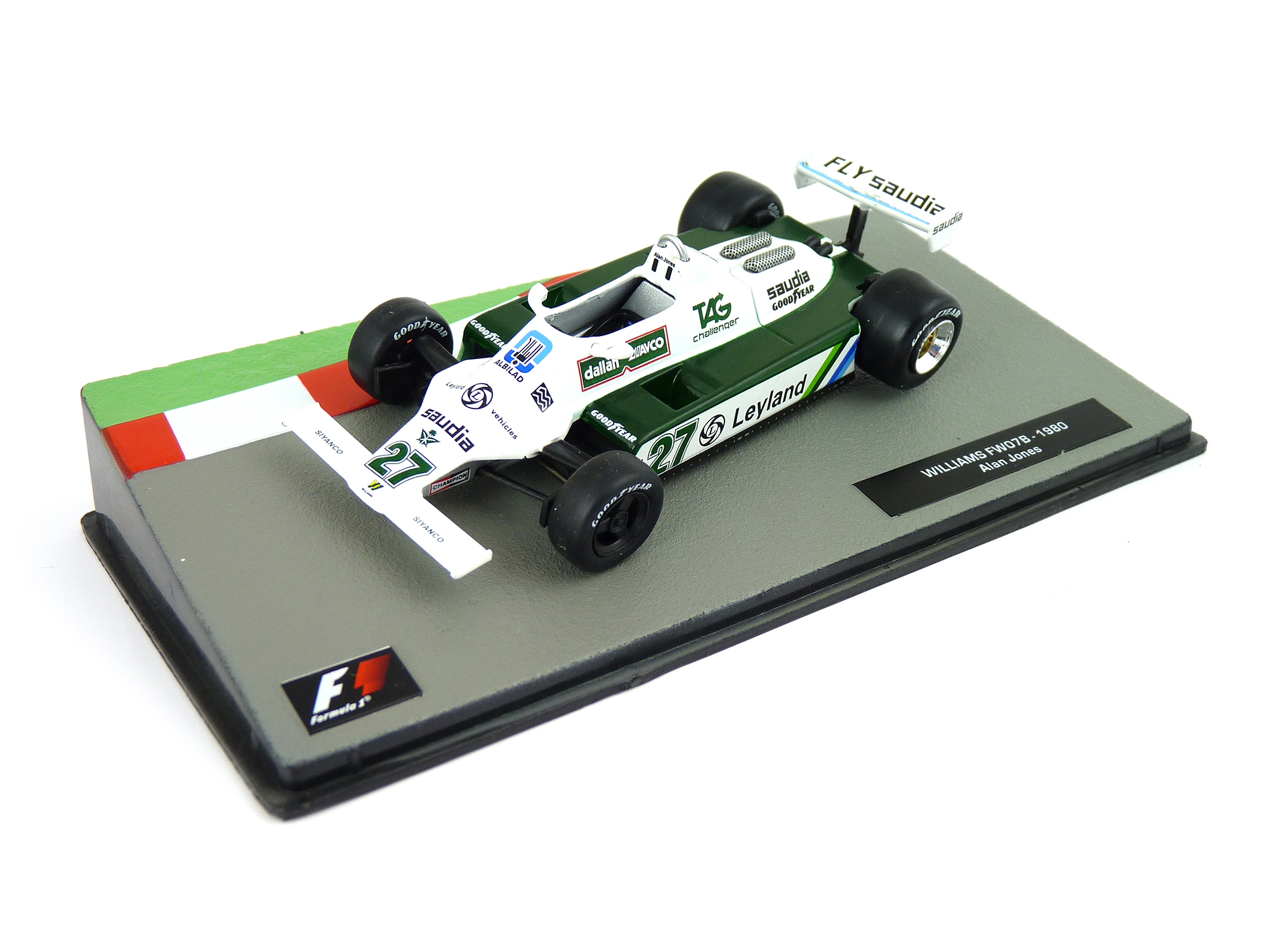Williams FW07B - Jones 1:43 Diecast Model Collection