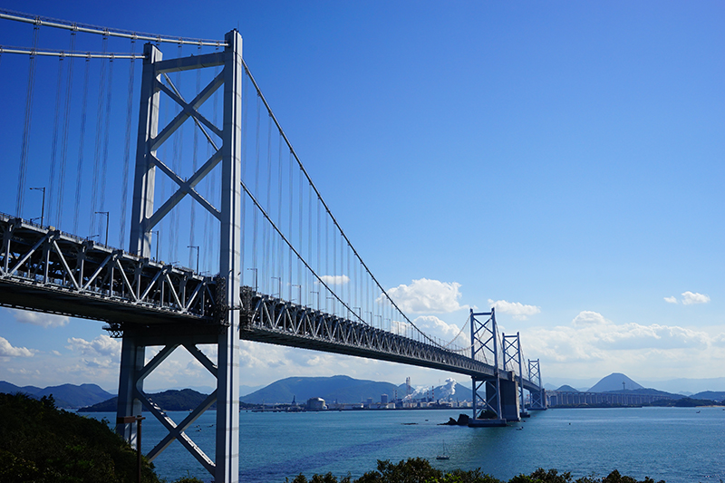 瀬戸大橋塔頂体験スカイツアー：道路鉄道併用橋を体験しよう！－JB本