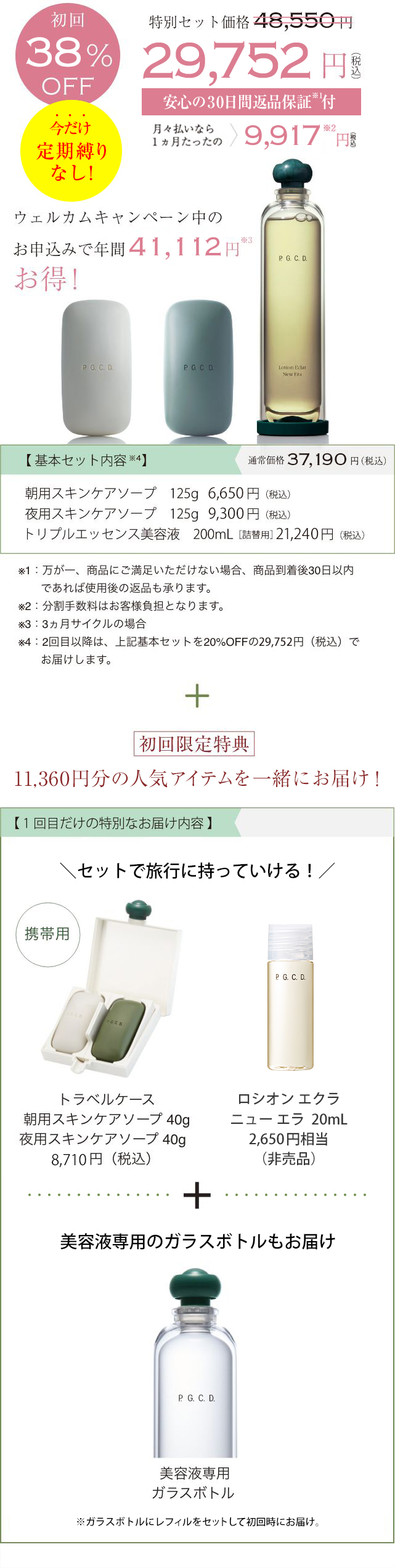 P.G.C.D.と肌育とわたし | 4週目 | P.G.C.D.