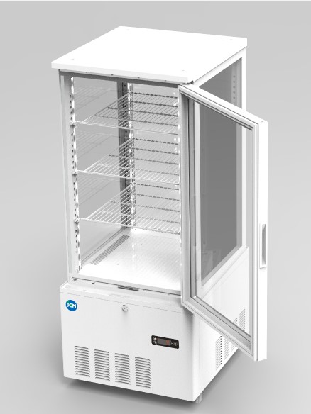 JCMオフィシャルショップ / 4面ガラス冷蔵ショーケース（片面扉
