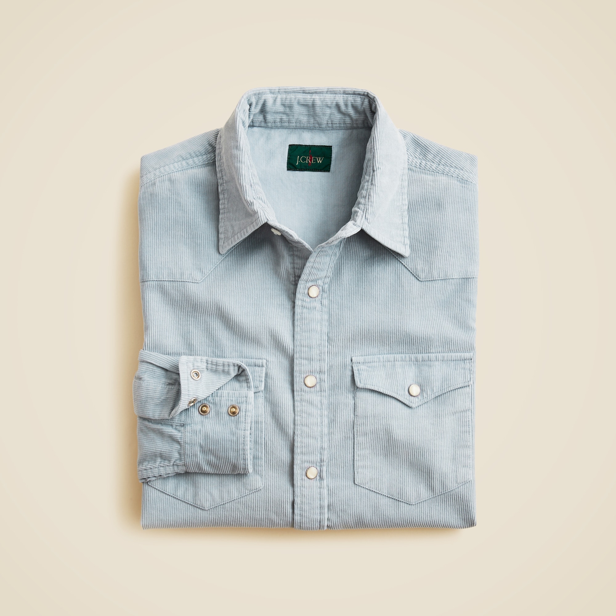 Western 14-wale Corduroy Shirt For Men | J.Crew