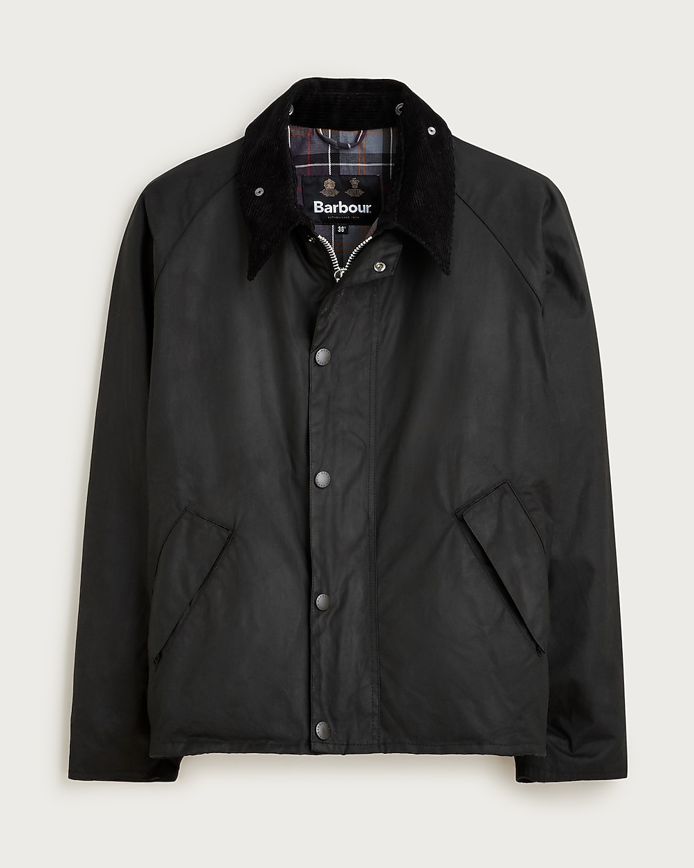 Barbour® Transport Wax Jacket For Men | J.Crew