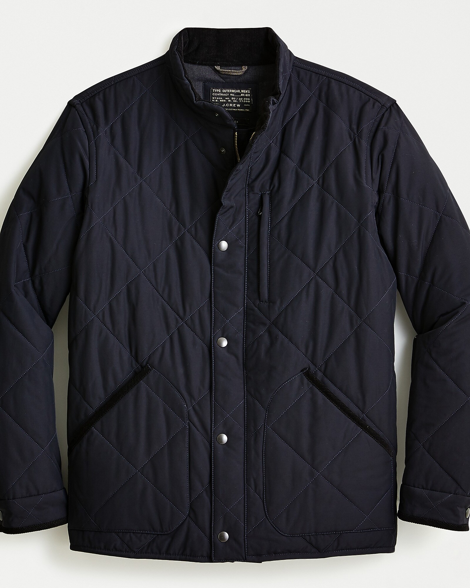 Sussex Quilted Jacket With Eco-friendly PrimaLoft® For Men | J.Crew