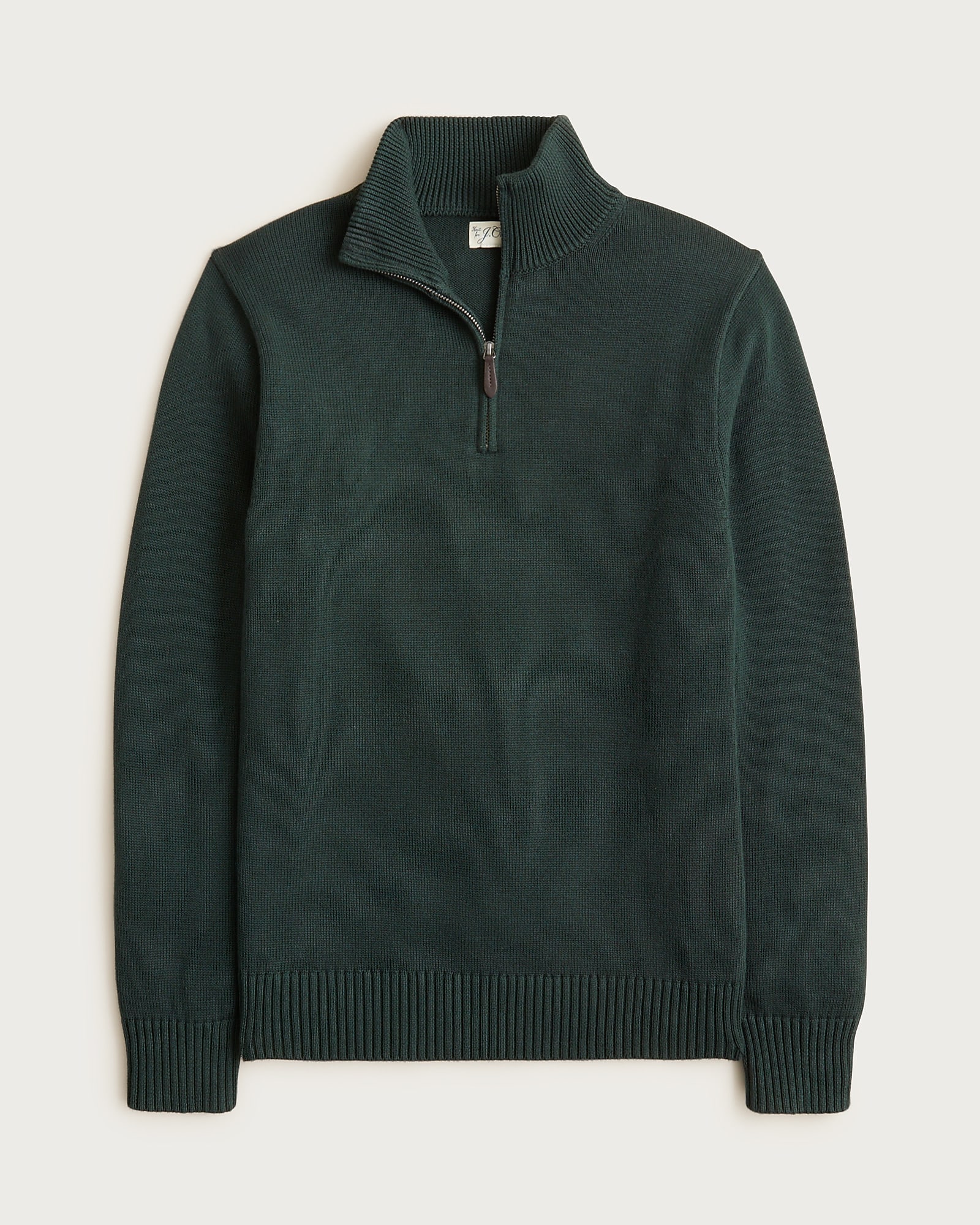 Heritage Cotton Quarter-zip Sweater For Men | J.Crew