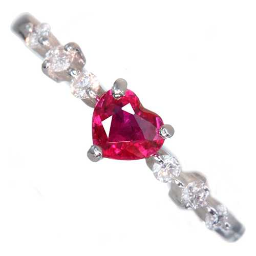 jewel planet 公式サイト / 【特別価格】PT900 0.35ctルビー リング