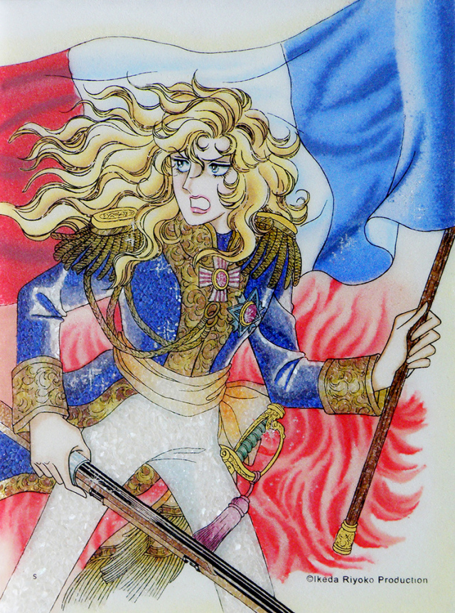 ジュエリー絵画 『ベルサイユのばら』オスカル1