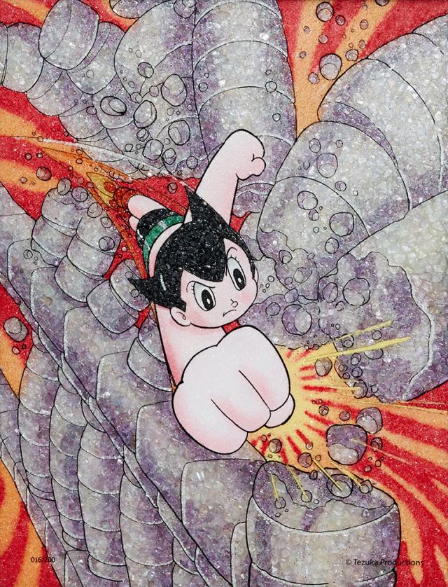 ジュエリー絵画『鉄腕アトム』3