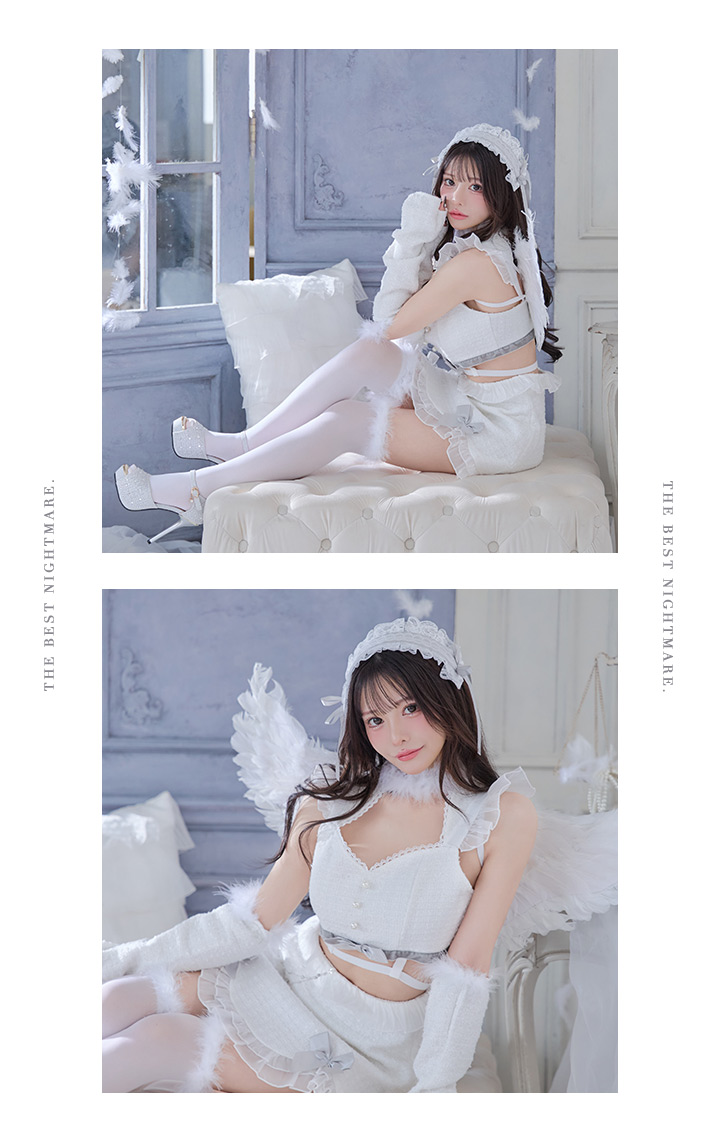 即日発送】【ハロウィン】シュガーホワイトエンジェル【Malymoon