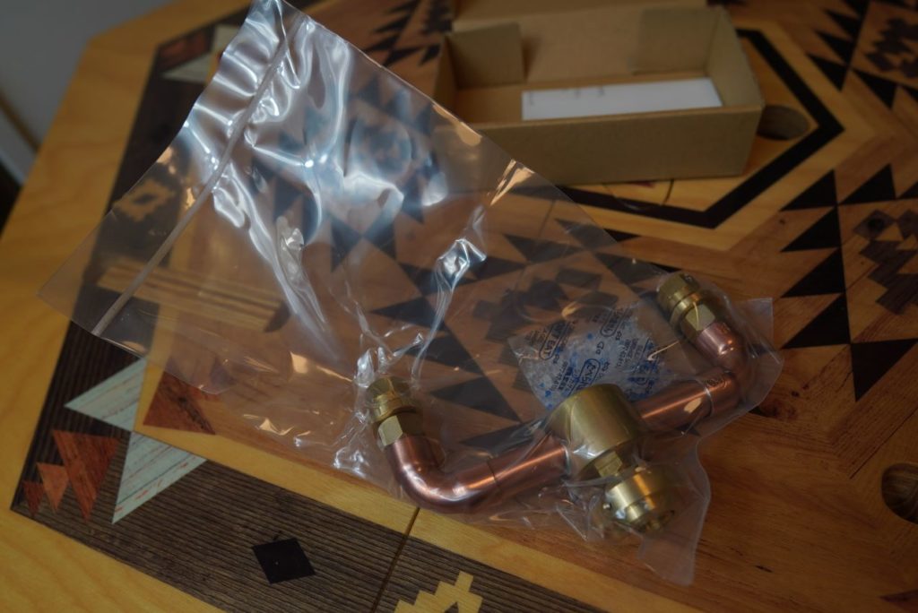 FUTAMATA】真鍮削り出しの二股ガス管 by neru design works｜JEFFREY's