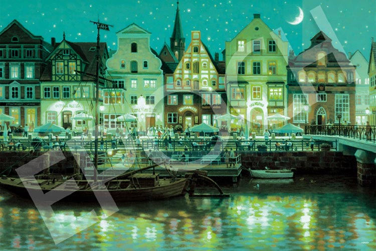 EPO-13-040s 笹倉鉄平 リューネブルク 1000ピース エポック社 の商品