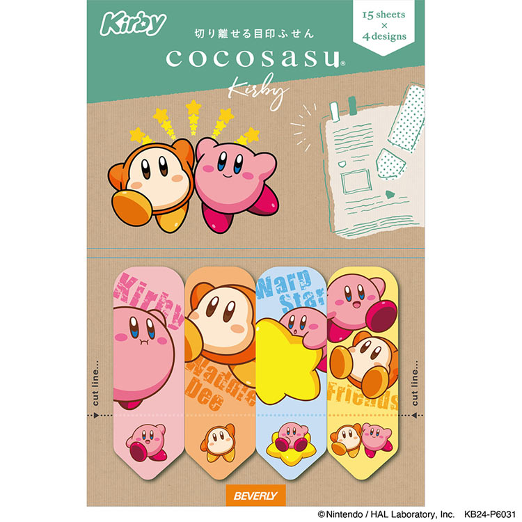 BEV-CS-196 ココサス 星のカービィ カービィとワドルディ ビバリー の