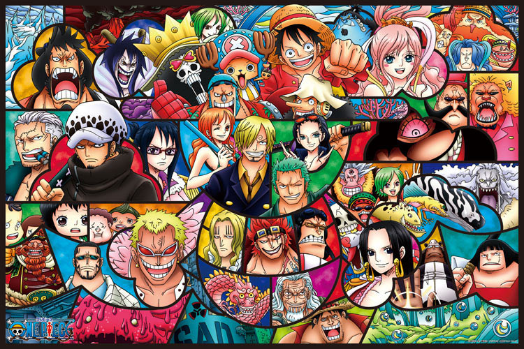 ENS-1000-AC001 ワンピース 新世界大冒険！ 1000ピース エンスカイ の