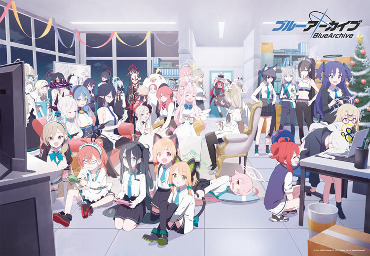 ENS-1000T-523 ブルーアーカイブ 1周年パーティー 1000ピース