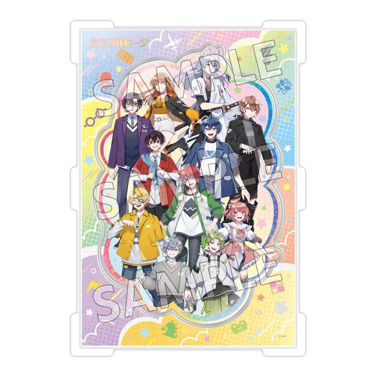 ENS-CC-JG14 カブセルジグソー カラフルピーチ カラフルピーチ 265