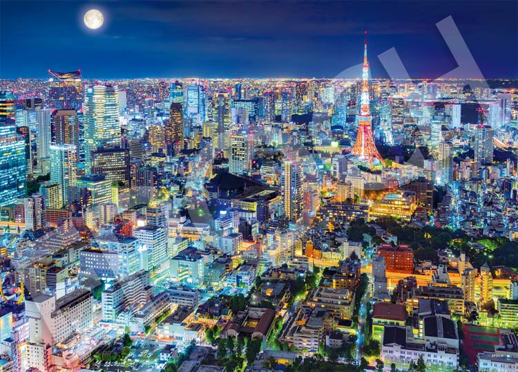 EPO-54-234 風景 煌めく東京の夜-東京 2000ピース ［CP-JS］ エポック