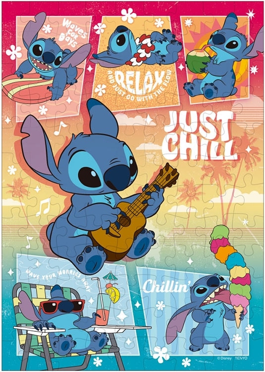 TEN-D108-067 ディズニー 気ままな生活(スティッチ) 108ピース